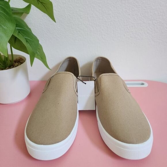 West Loop  Beige Slip-On Sneakers - Picture 8 of 10
